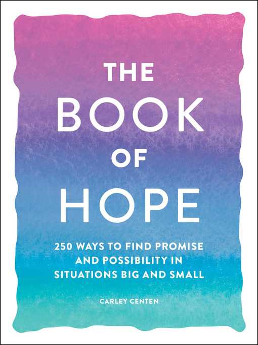 Cover image for The Book of Hope